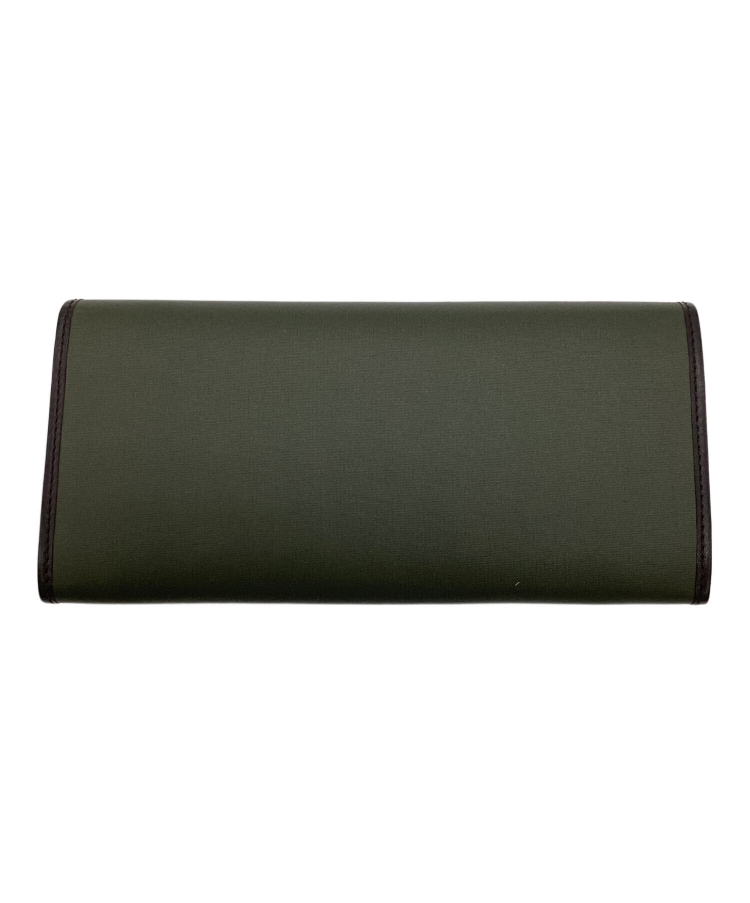 ハンティングワールド グリーンレザー長財布 中古・古着通販】HUNTING 