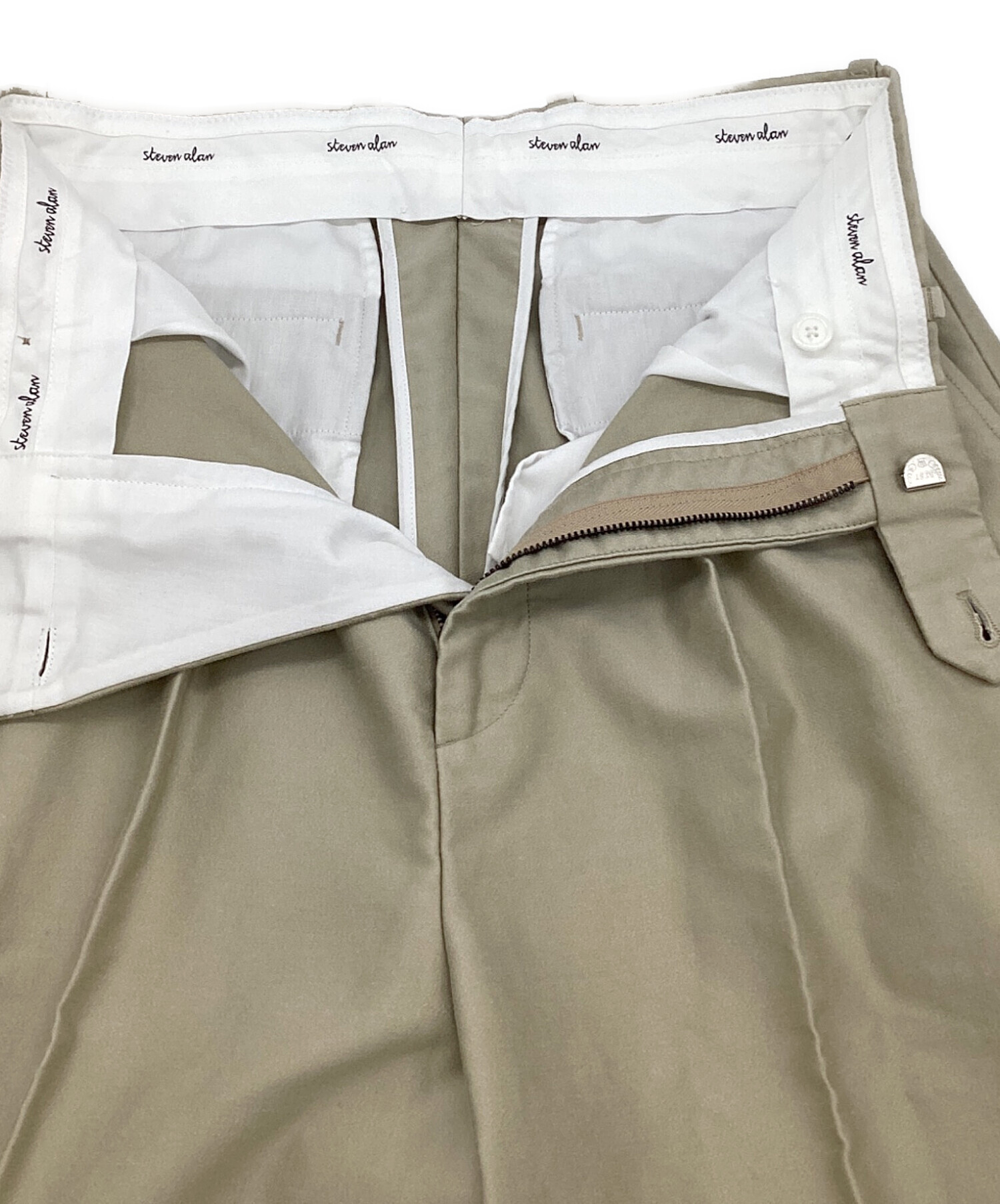 【即発送】スティーブンアラン カベ モールスキン インツープリーツ 中古・古着通販】STEVEN ALAN (スティーブンアラン) カベ モールスキン