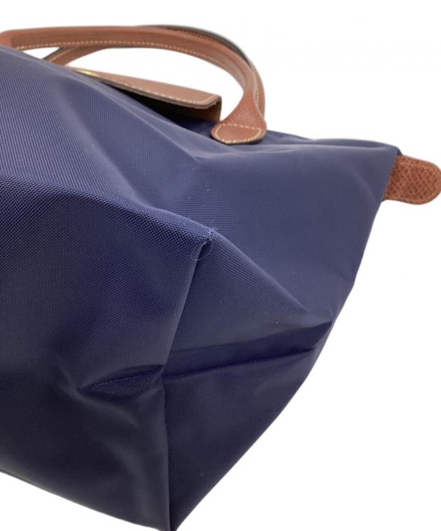 中古　ロンシャン ルプリアージュ トップハンドルバッグ　ネイビー　S 中古・古着通販】LONGCHAMP (ロンシャン) ル プリアージュ オリジナル