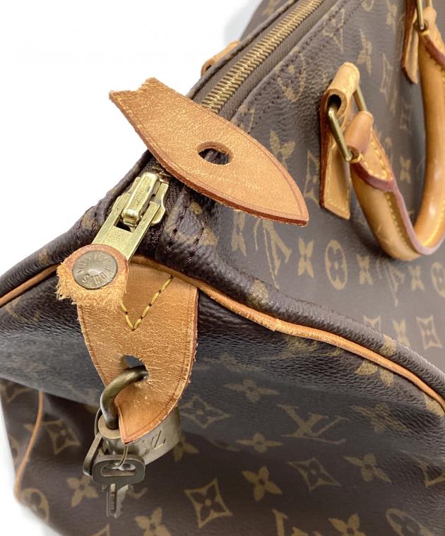 【最後の朝集会】ルイヴィトンスピーディ35 モノグラム•キャンバス 中古・古着通販】LOUIS VUITTON (ルイ ヴィトン) モノグラム