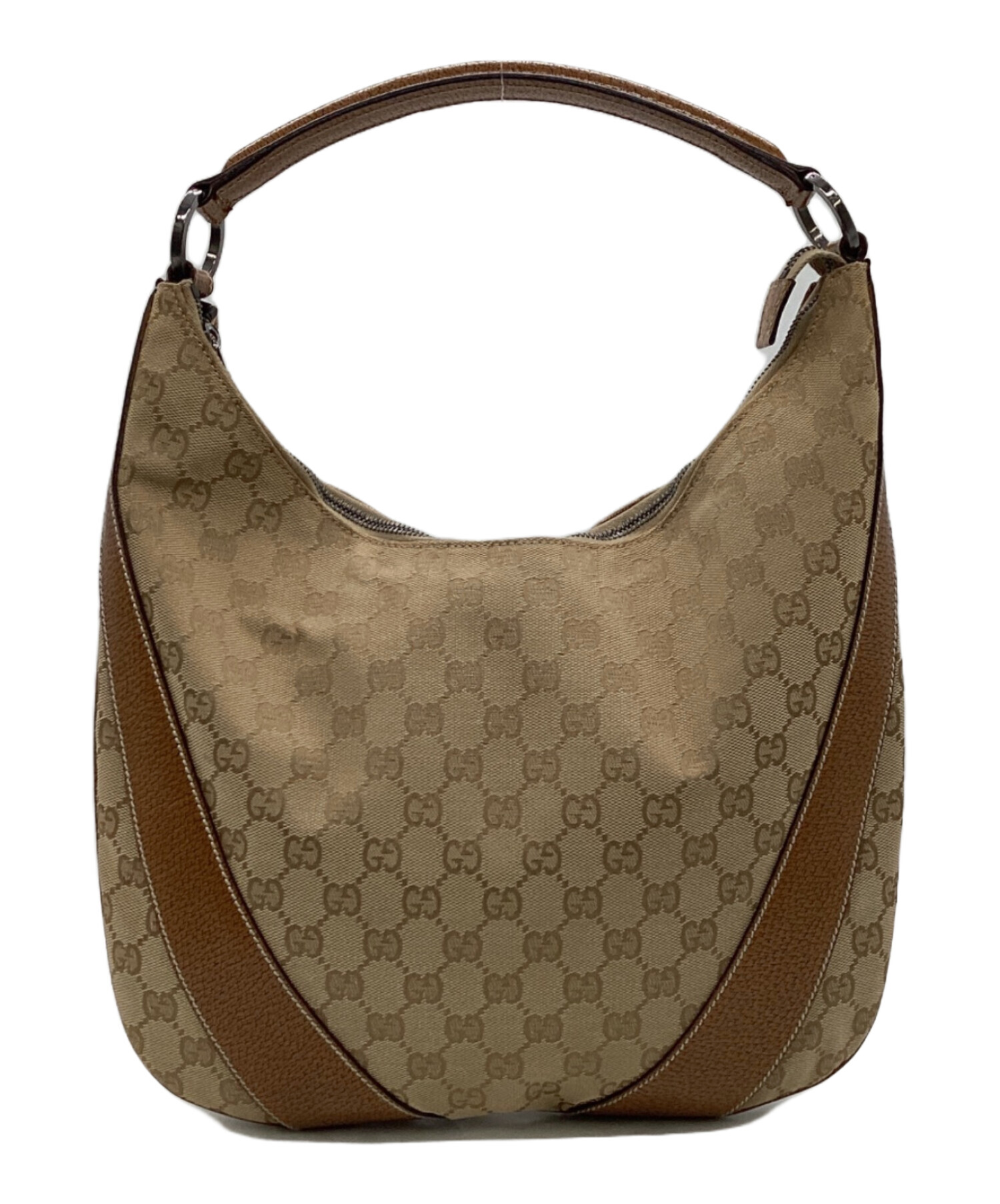 中古・古着通販】GUCCI (グッチ) ワンショルダーバッグ ベージュ