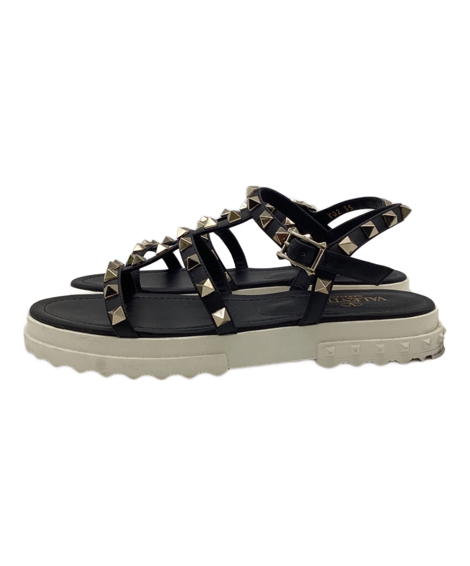 VALENTINO ヴァレンティノ ガラヴァーニロックスタッズサンダル サイズ