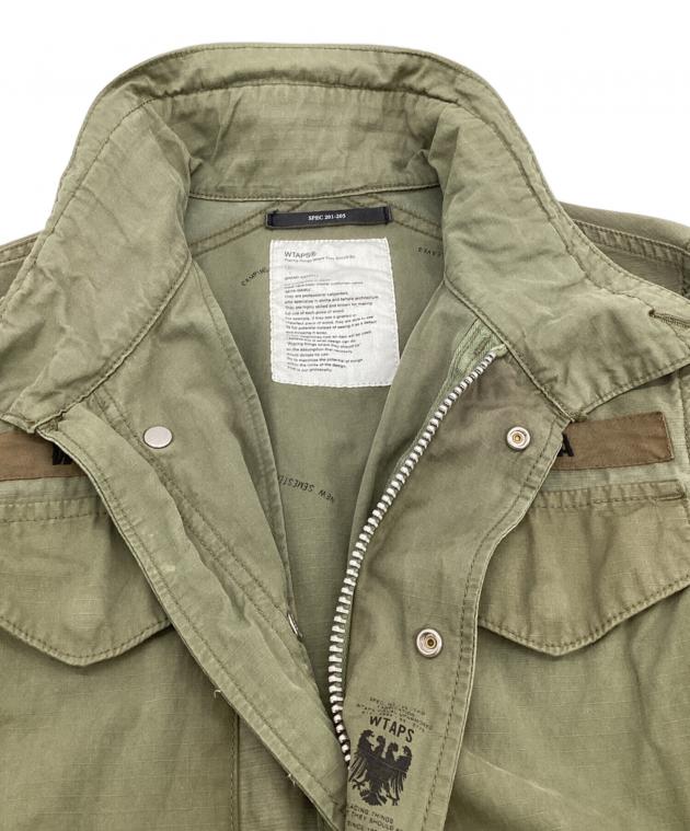 WTAPS ミリタリージャケット 中古・古着通販】WTAPS (ダブルタップス) M-65 ミリタリージャケット