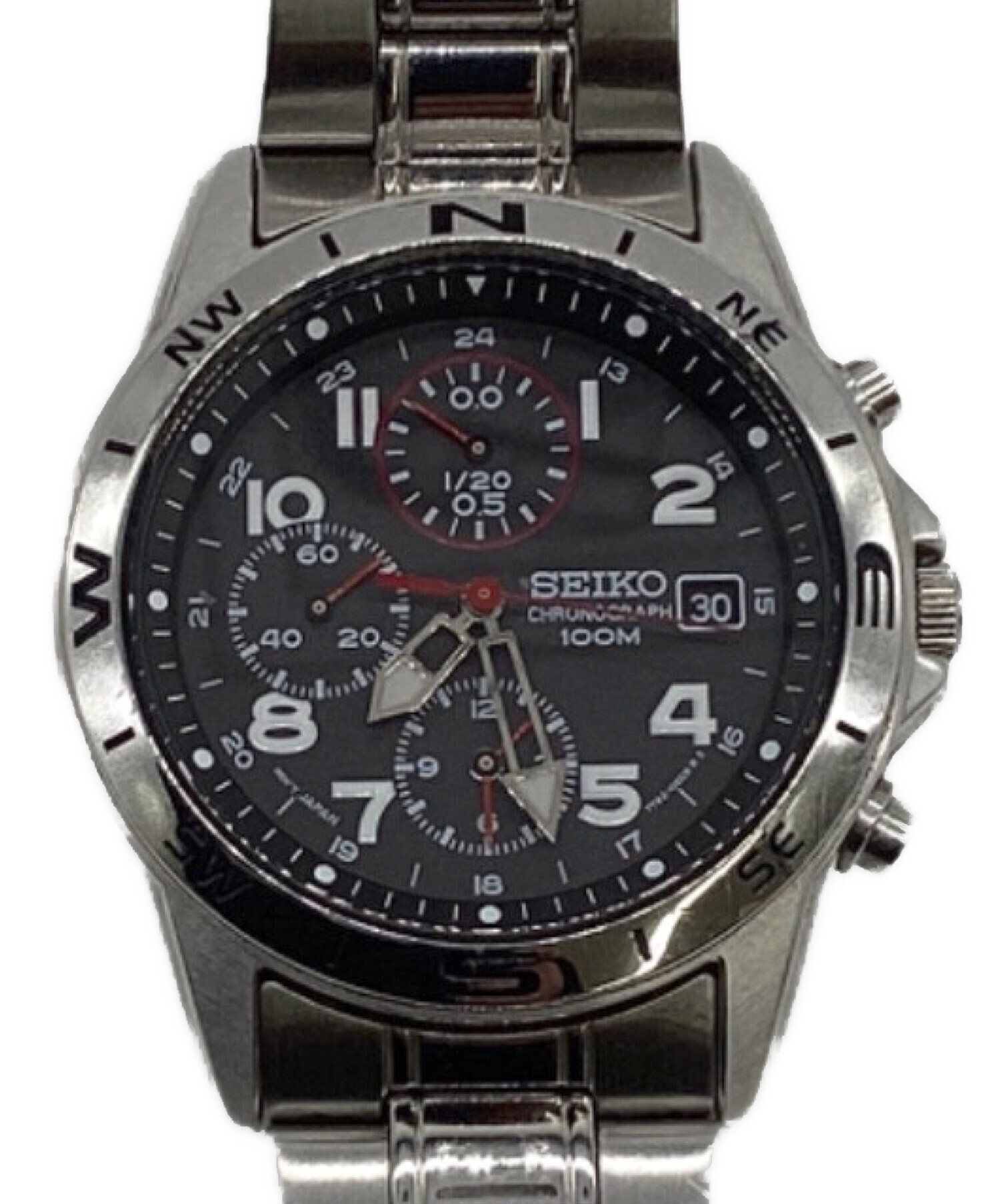 中古・古着通販】SEIKO (セイコー) クロノグラフ 腕時計｜ブランド