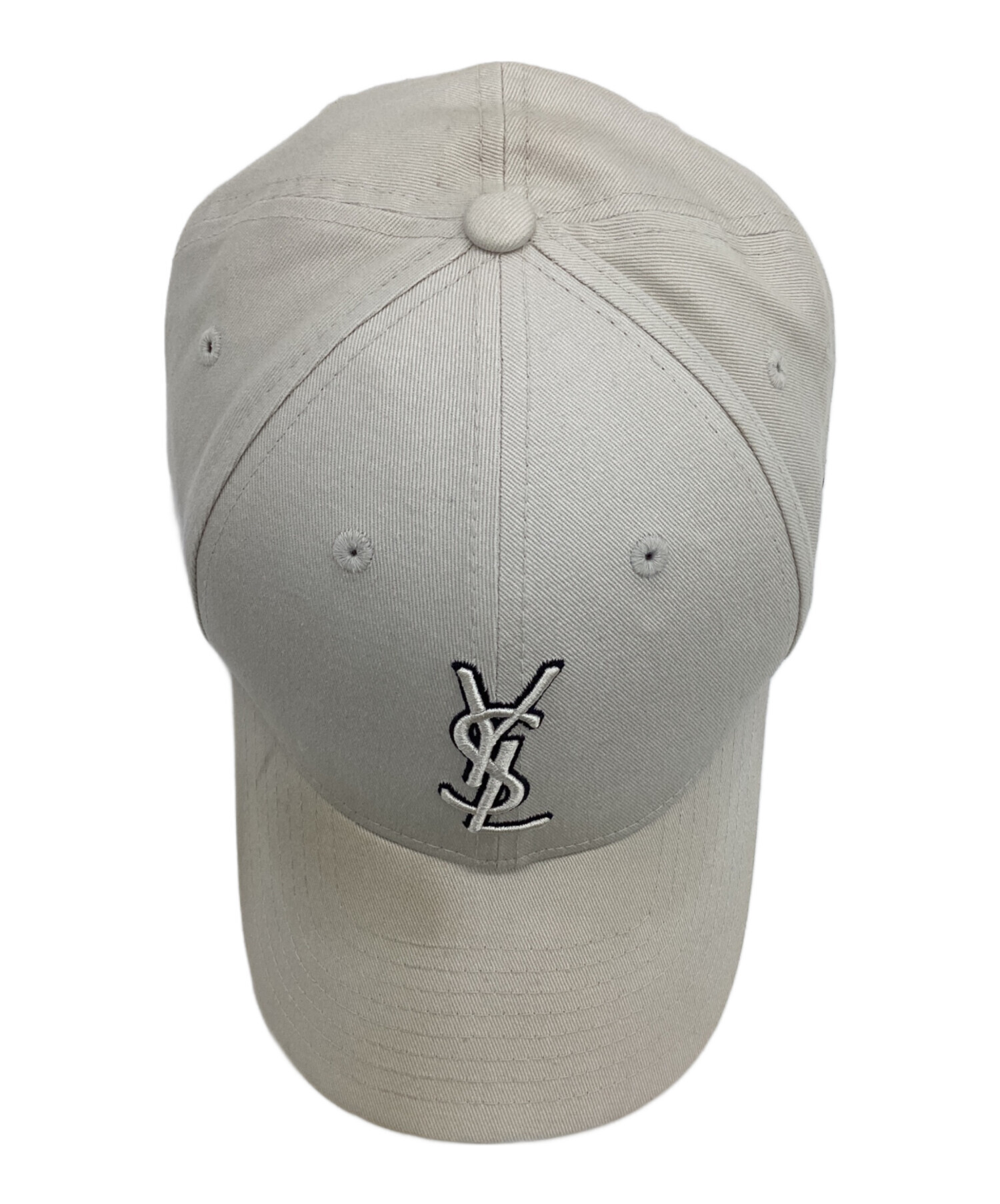 【Saint Laurent】ニューエラ  モノグラム キャップ 中古・古着通販】SAINT LAURENT (サンローラン) New Era (ニューエラ