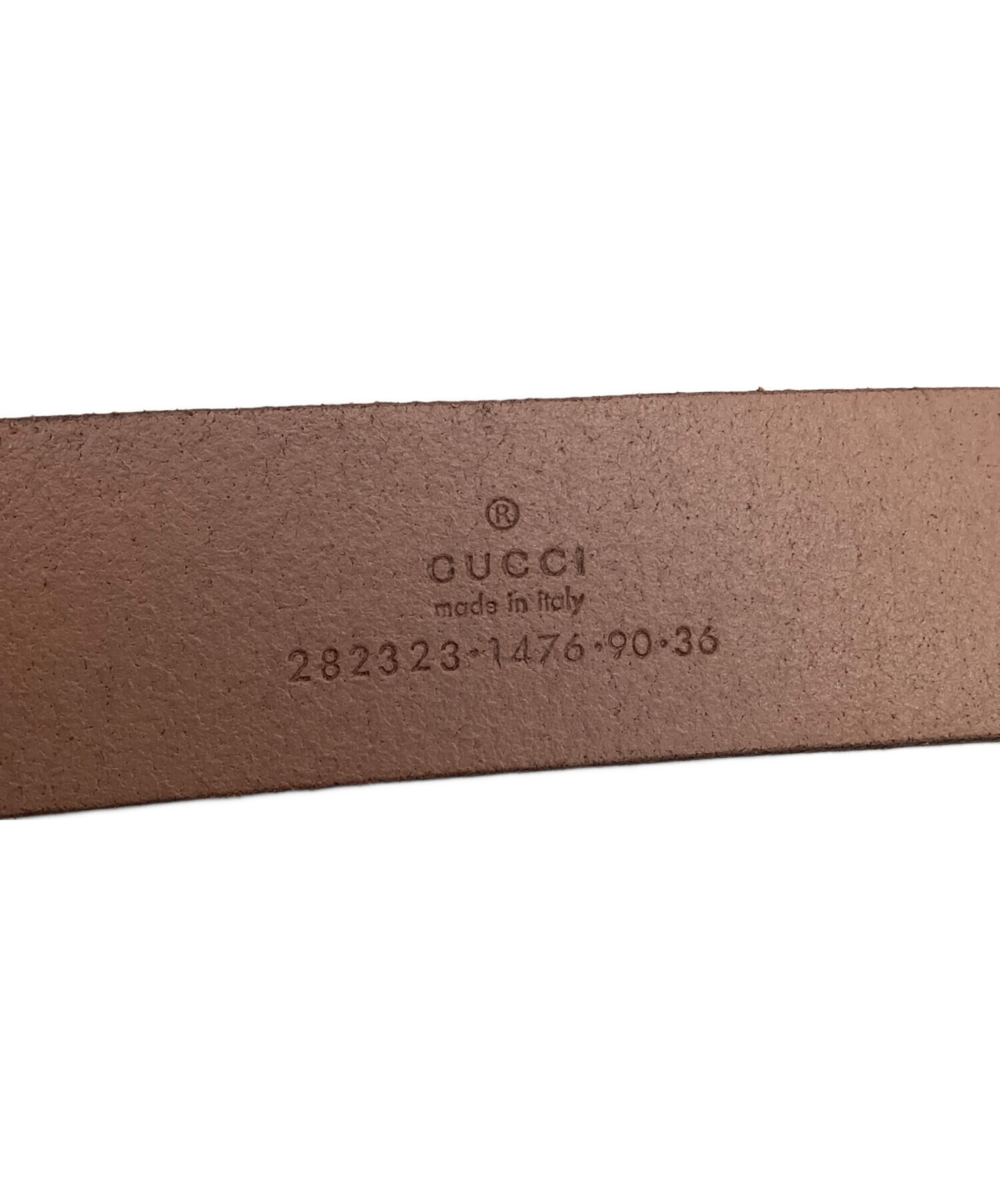 中古・古着通販】GUCCI (グッチ) インターロッキングGベルト ピンク