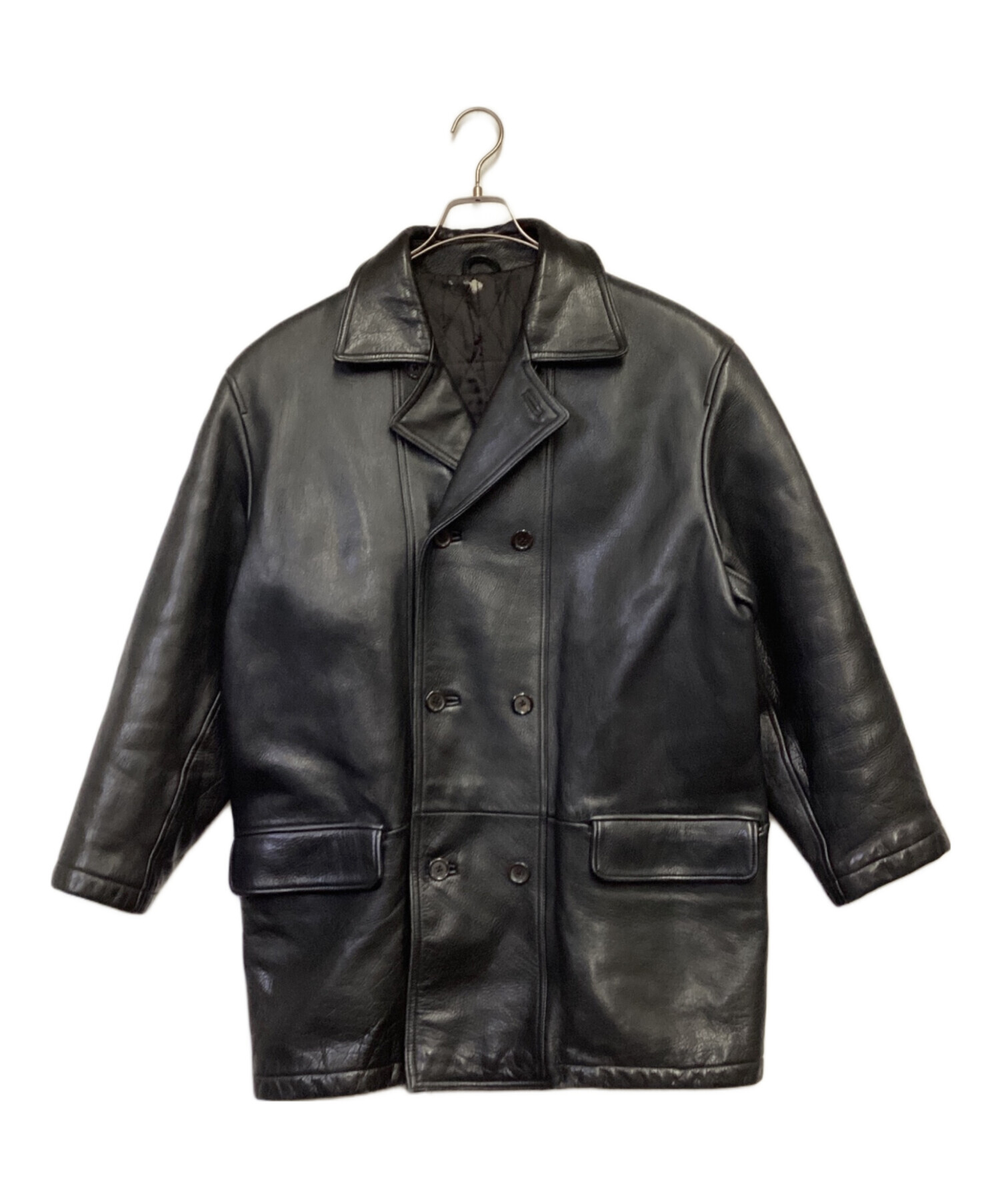 中古・古着通販】Y's for men (ワイズフォーメン) カウレザーPコート