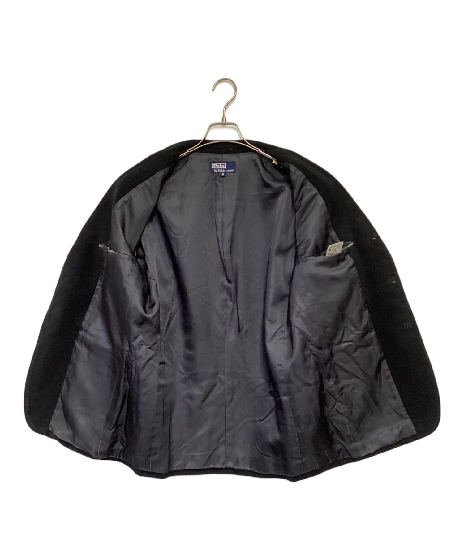 Polo RalphLauren ブラックリネン　3Bテーラードジャケット 中古・古着通販】Polo by RalphLauren (ポロ バイ ラルフローレン) 3B