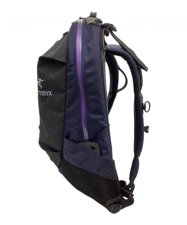 希少カラー ARC’TERYX アロー22 バックパック ブラック ネイビー 紫 中古・古着通販】ARC'TERYX (アークテリクス) Arro 22 Backpack