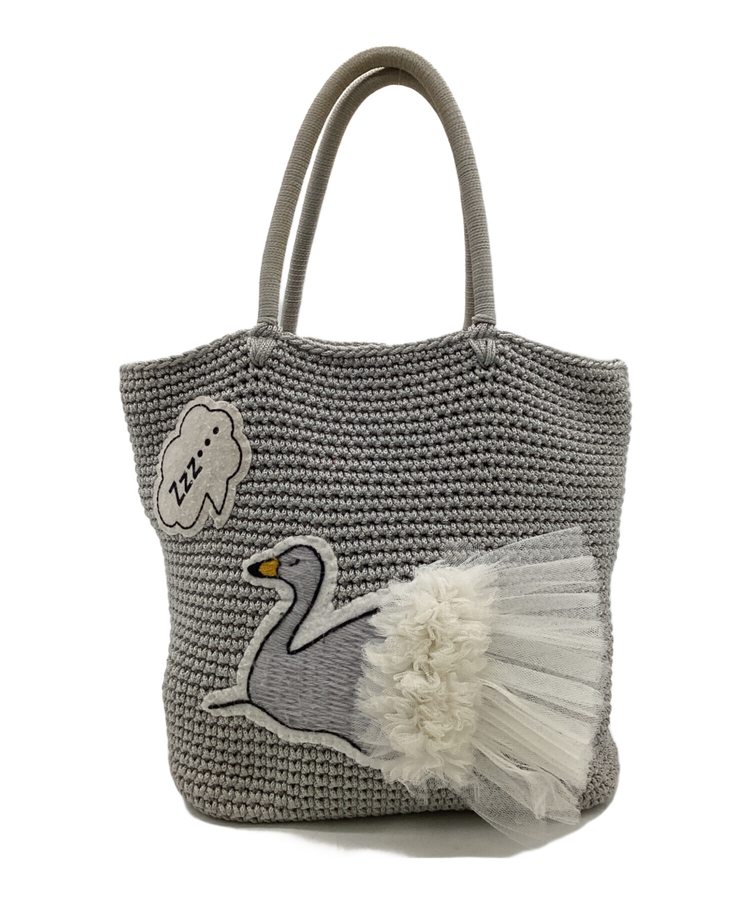 Ludllow ラドロー　スワンコードバッグ 中古・古着通販】LUDLOW (ラドロー) Cord bag Swan（スワンコード