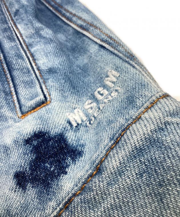 中古・古着通販】MSGM (エムエスジーエム) デニムジャケット ブルー