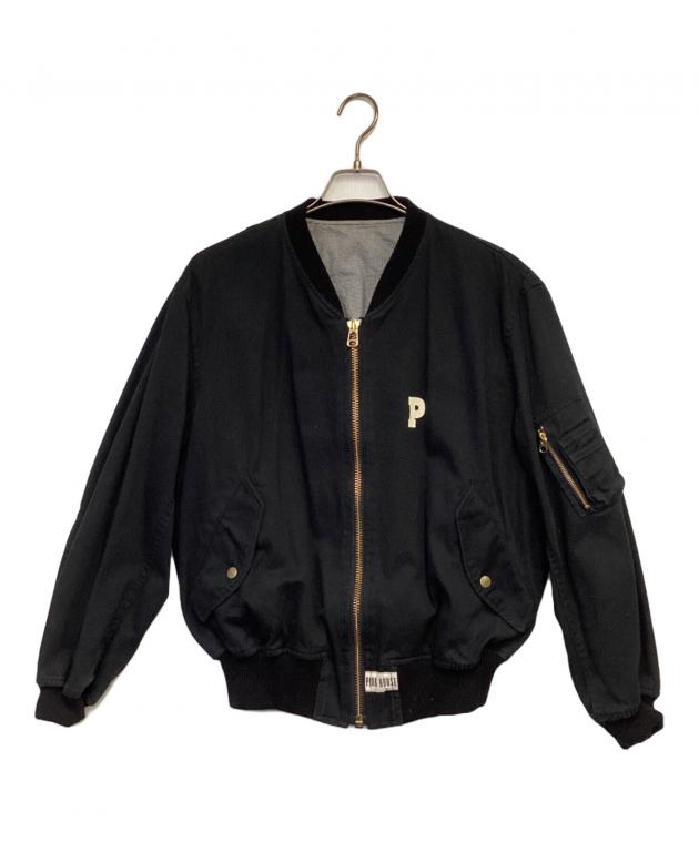 中古・古着通販】PINK HOUSE (ピンクハウス) MA-1 ジャケット ブラック