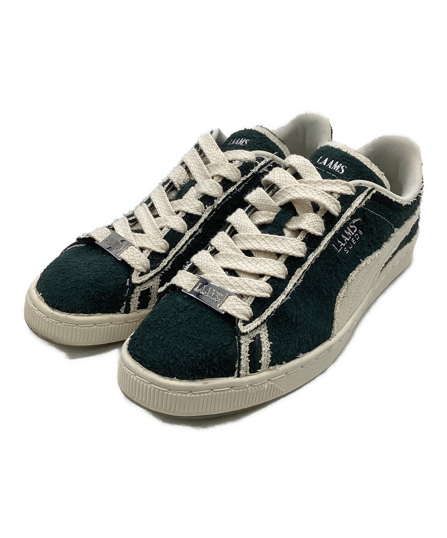 ム*ラ様 カーボン　プレーキュー【中古美品】 中古・古着通販】PUMA (プーマ) LAAMS (ラームス) SUEDE BLANK CANVAS