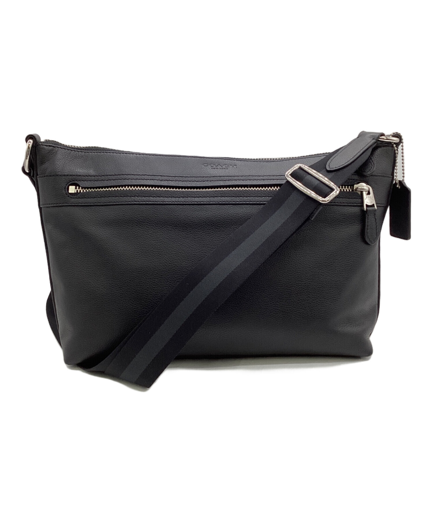 中古・古着通販】COACH (コーチ) ショルダーバッグ ブラック｜ブランド 