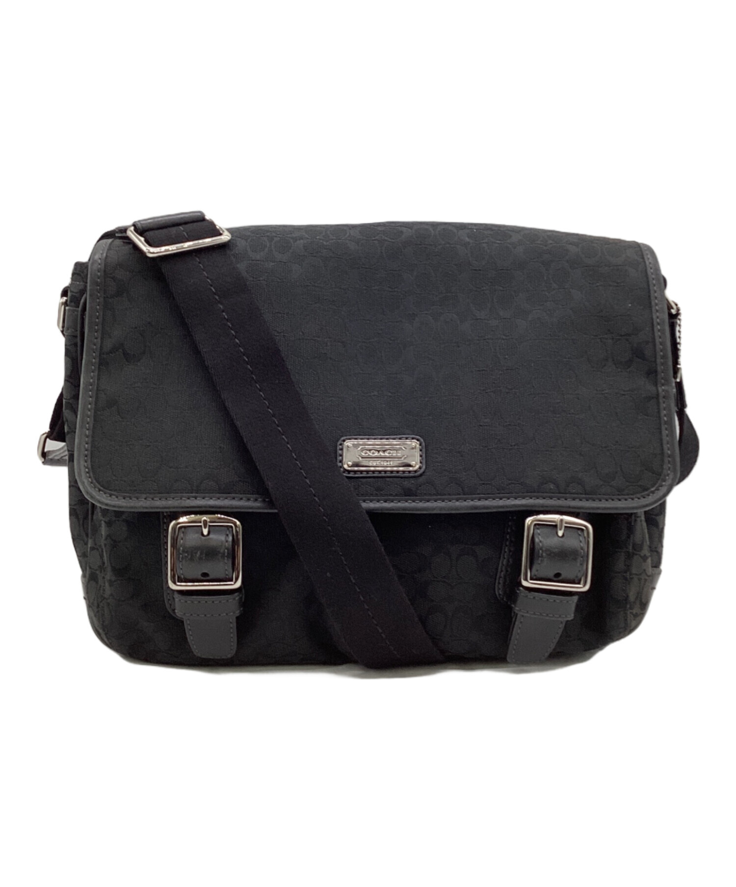 中古・古着通販】COACH (コーチ) ミニシグネチャー ショルダーバッグ
