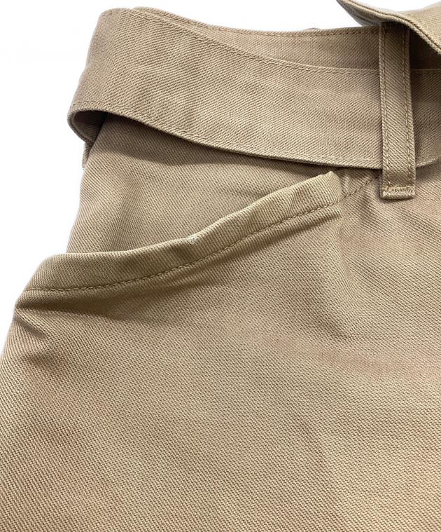 中古・古着通販】COMOLI (コモリ) コットンリネンベルテッドパンツ