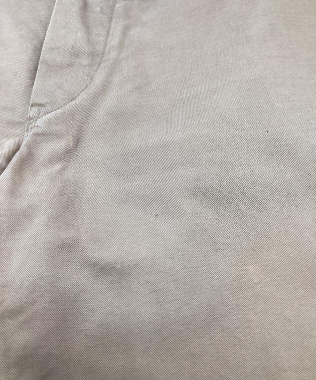 中古・古着通販】COMOLI (コモリ) コットンリネンベルテッドパンツ