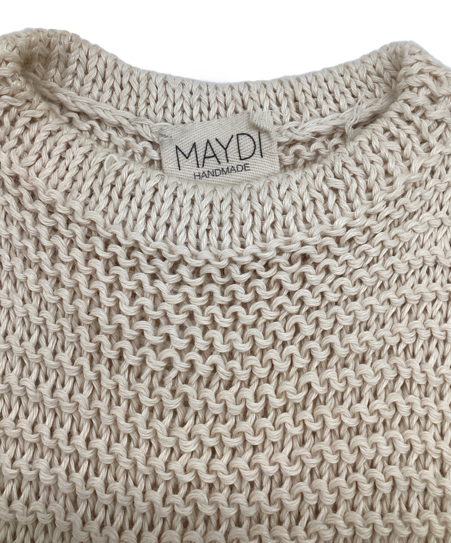 中古・古着通販】MAYDI (マイディ) バンブー ボトルネック ニット