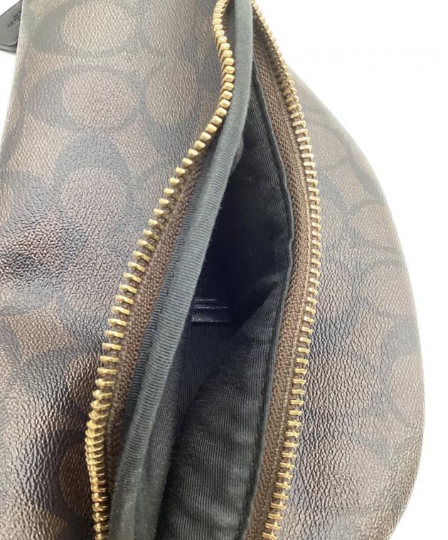 中古・古着通販】COACH (コーチ) シグネチャー ボディーバッグ