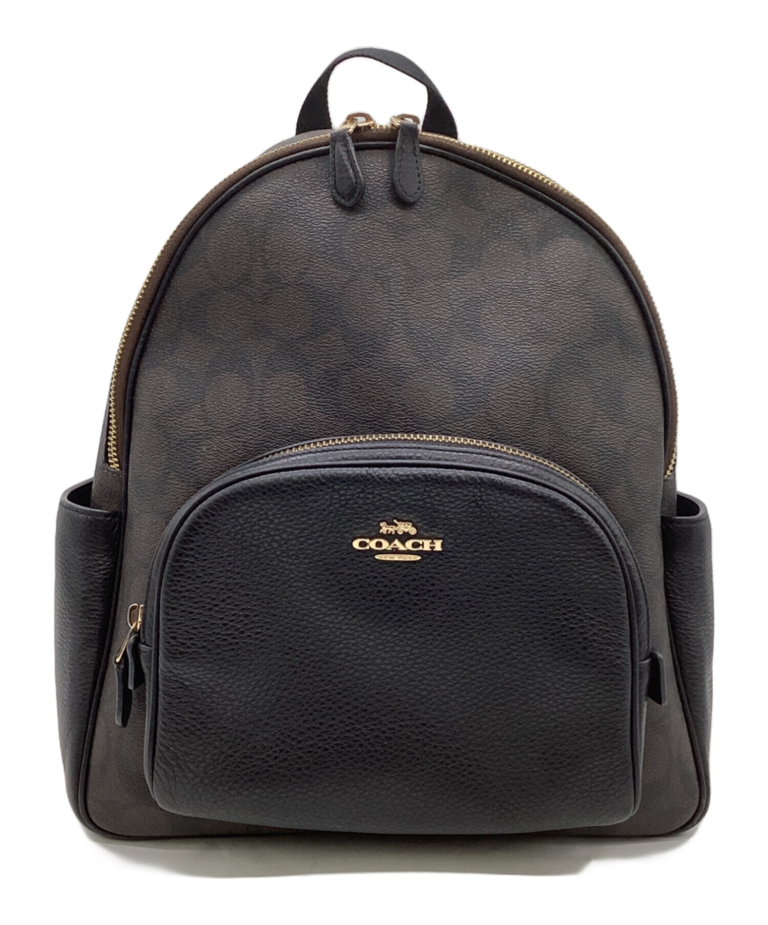 COACH シグネチャー 大きめ希少バックパック 中古・古着通販】COACH (コーチ) シグネチャー バックパック｜ブランド