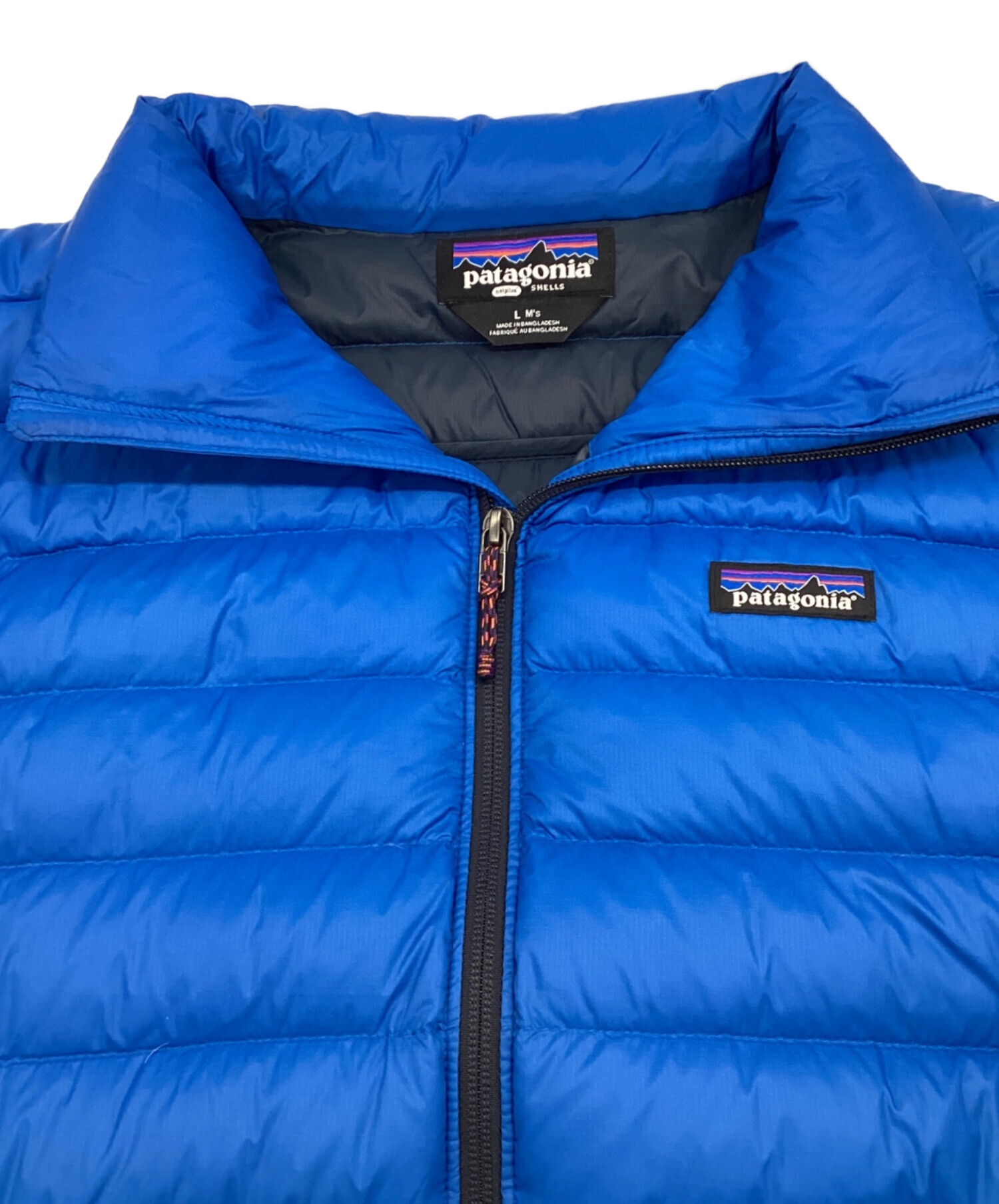 パタゴニア ダウンセーターフーディ プルオーバー アノラック S ブルー 中古・古着通販】Patagonia (パタゴニア) ダウン セーター ブルー