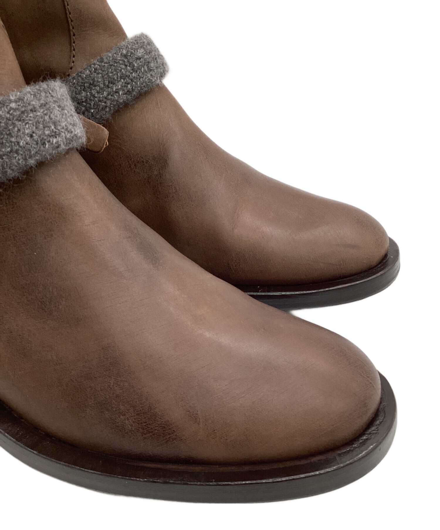 中古・古着通販】BRUNELLO CUCINELLI (ブルネロクチネリ) ロングブーツ 