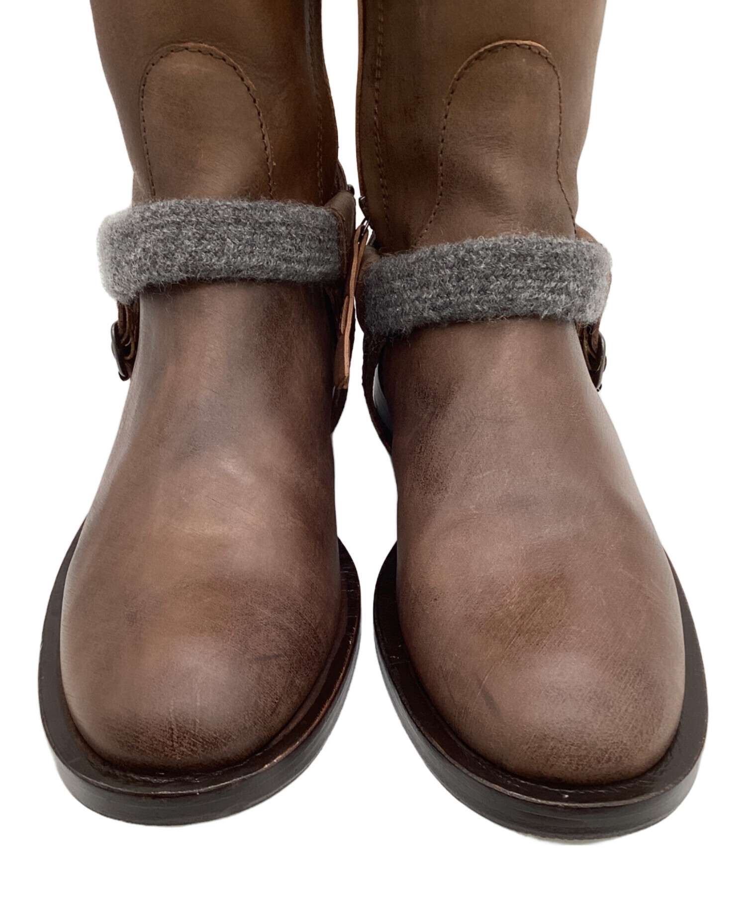 中古・古着通販】BRUNELLO CUCINELLI (ブルネロクチネリ) ロングブーツ