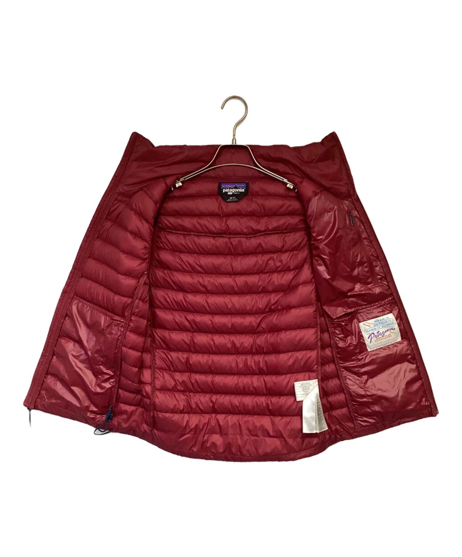 中古・古着通販】Patagonia (パタゴニア) ダウンセーターベスト レッド