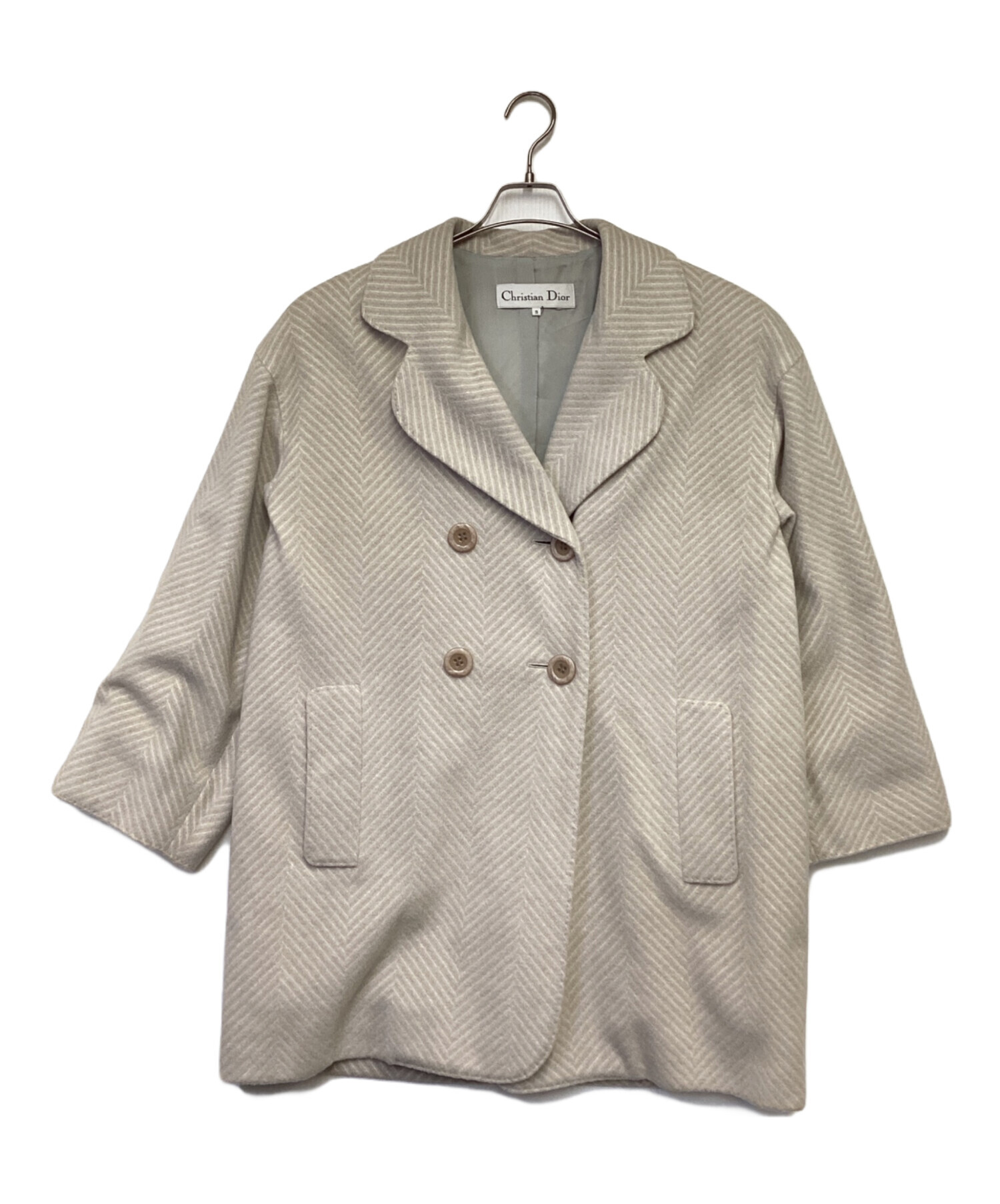 【極上品!!】80s 90s Christian Dior バルカラーコート 中古・古着通販】Christian Dior (クリスチャン ディオール) ダブル