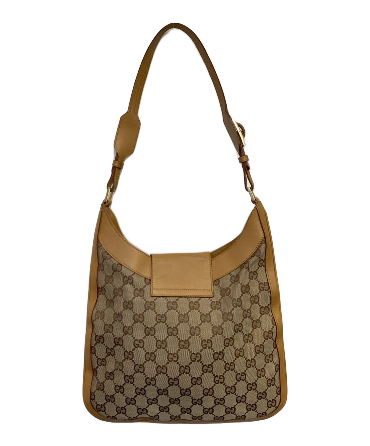 中古・古着通販】GUCCI (グッチ) GGキャンバス ワンショルダーバッグ