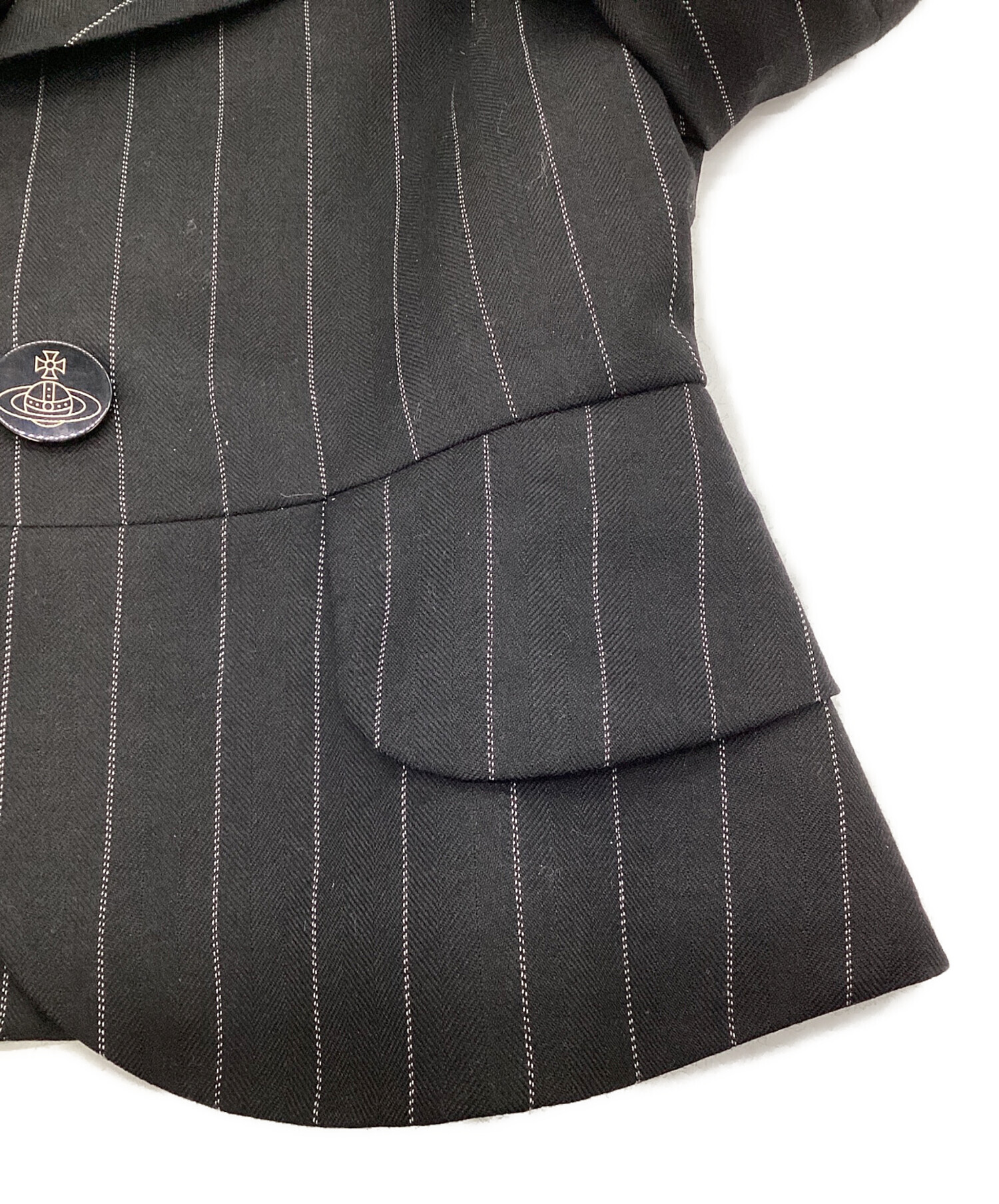 Vivienne Westwood ストライプジャケット 中古・古着通販】Vivienne Westwood RED LABEL (ヴィヴィアンウエスト