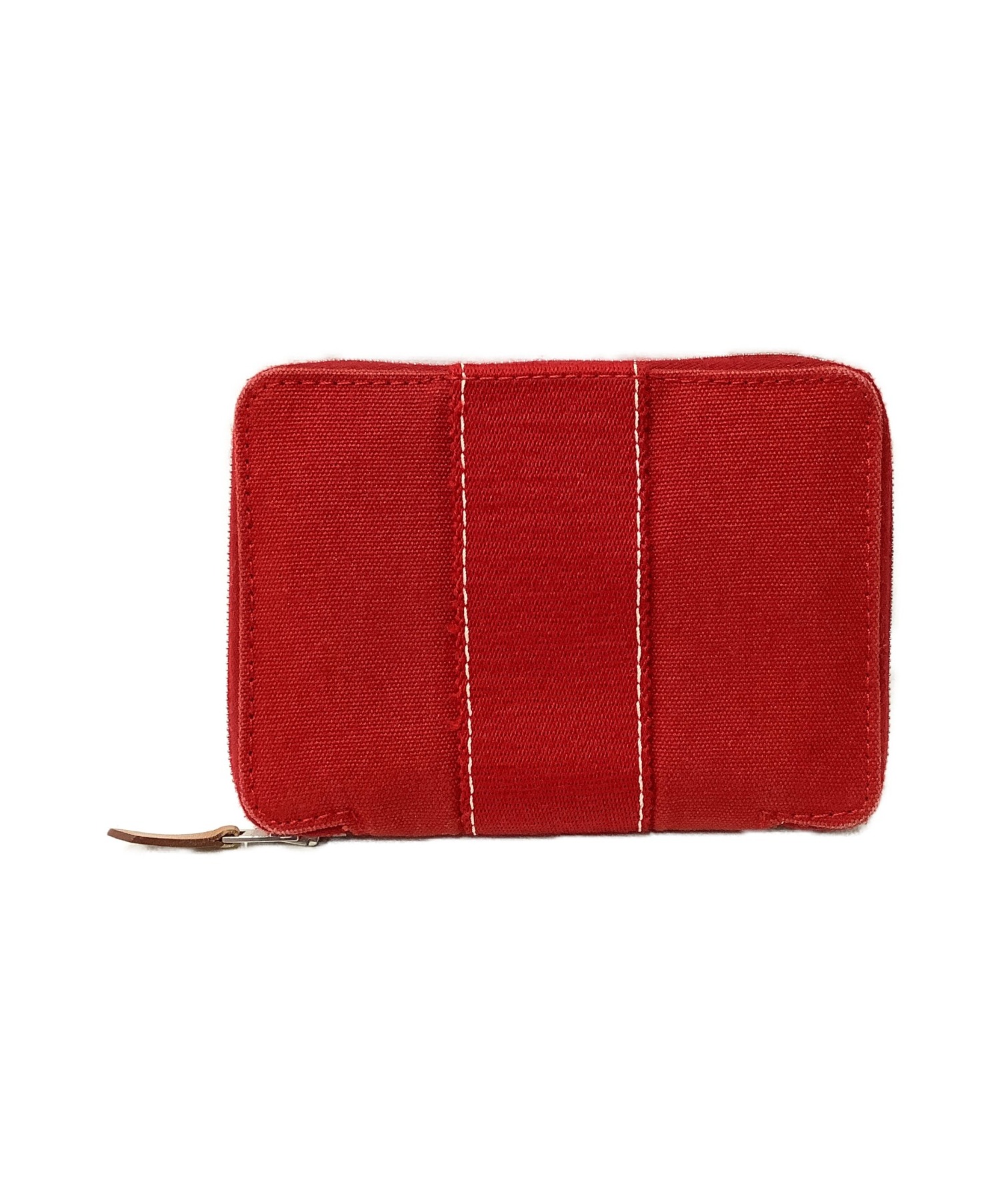 HERMES　Wallet　 赤　ドーヴィル パースP 中古・古着通販】HERMES (エルメス) 財布 レッド サイズ:PM ドーヴィル