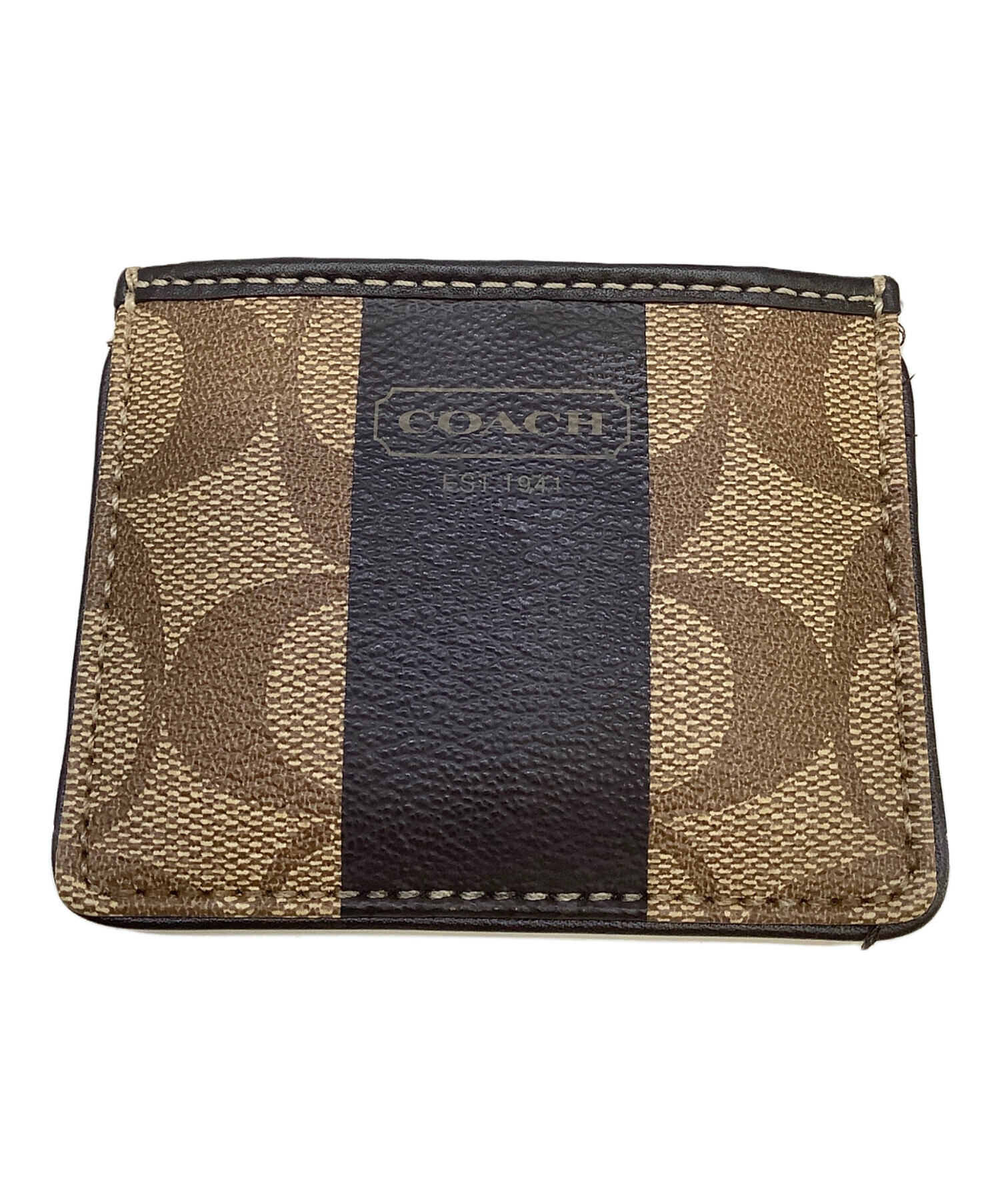 中古・古着通販】COACH (コーチ) ゴルフティーケース ブラウン