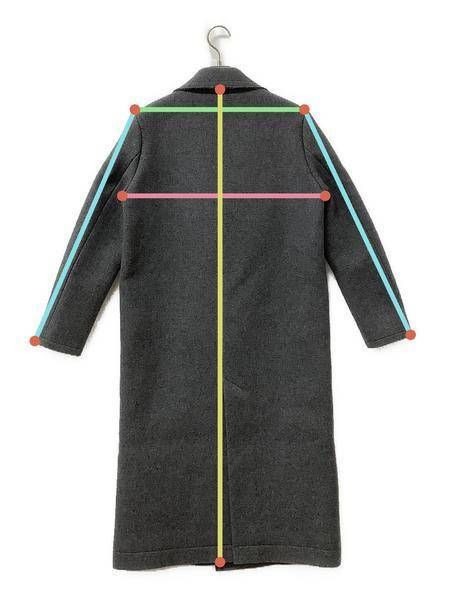 中古・古着通販】Ron Herman (ロンハーマン) ダブルコート グレー