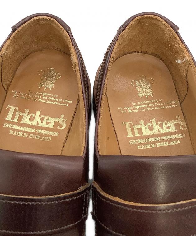 トリッカーズ ブラウン　サイズ8 Tricker's トリッカーズ レザーシューズ ライトブラウン（約26.5