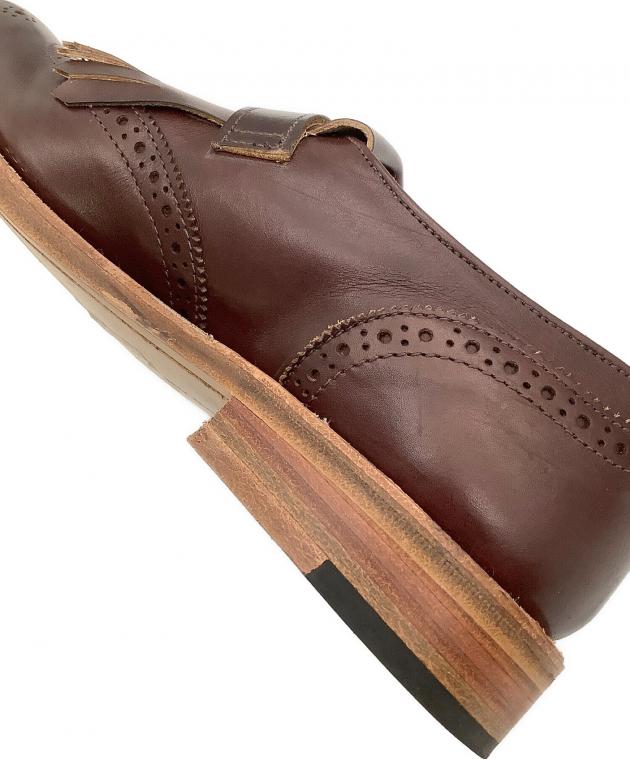 【美品】Tricker's トリッカーズ 革靴 キルト 5313 UK6 中古・古着通販】Tricker's (トリッカーズ) キルトシューズ ブラウン