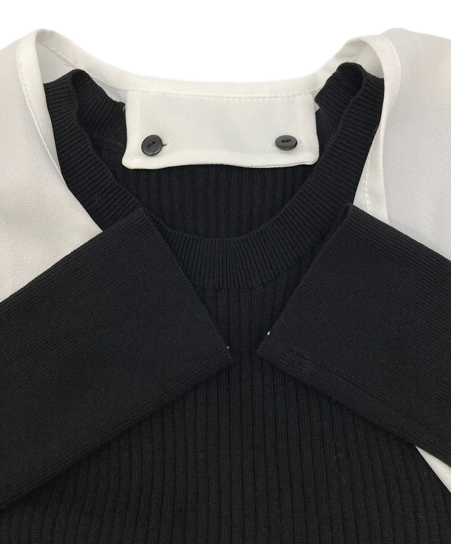 中古・古着通販】Apuweiser-riche (アプワイザーリッシェ) 2WAY衿付き