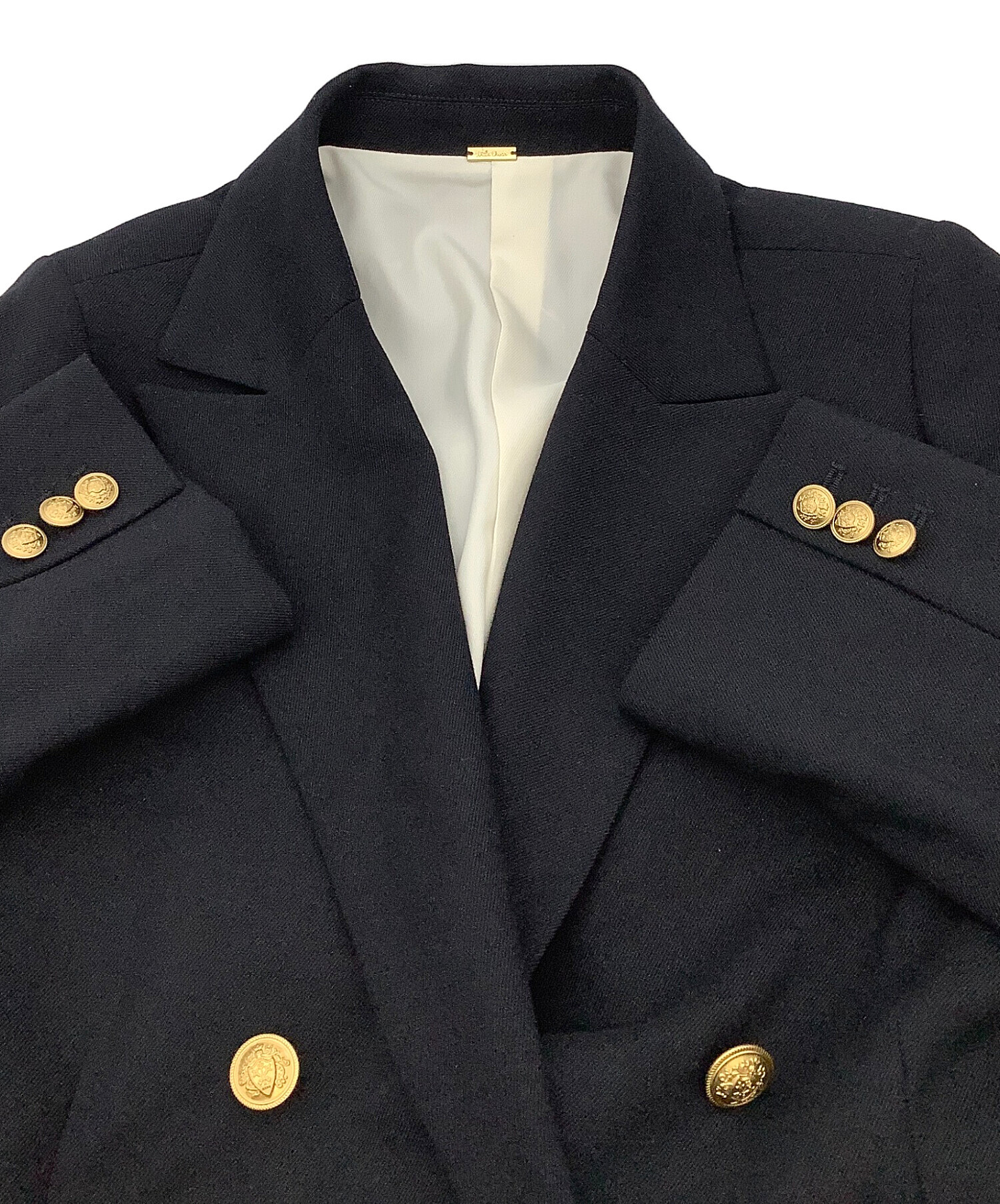 中古・古着通販】Mila Owen (ミラオーウェン) ジャケット 金釦ダブル