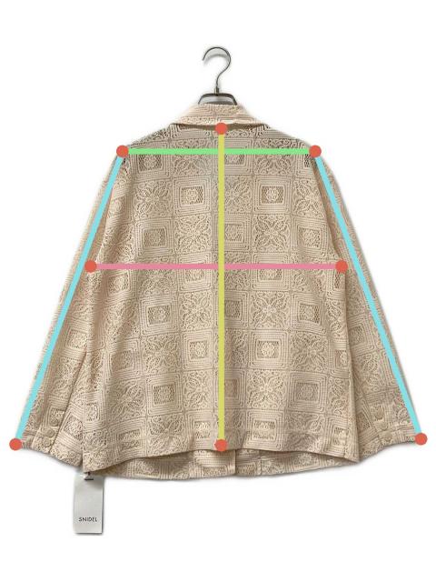 中古・古着通販】Snidel (スナイデル) ジャケット パネルレース