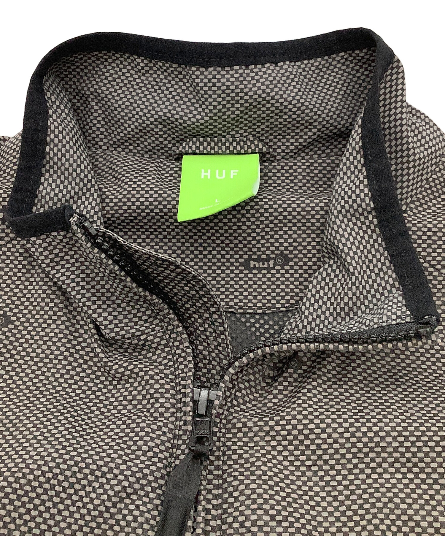 中古・古着通販】HUF (ハフ) ジップアップベスト OG TECH VEST グレー 