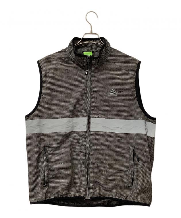 中古・古着通販】HUF (ハフ) ジップアップベスト OG TECH VEST グレー 