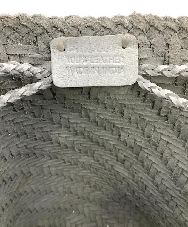 中古・古着通販】DRAGON (ドラゴン) ショルダーカゴバッグ ホワイト