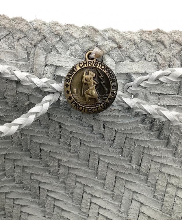 中古・古着通販】DRAGON (ドラゴン) ショルダーカゴバッグ ホワイト