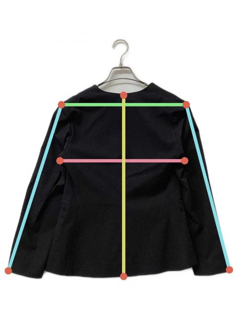 中古・古着通販】theory (セオリー) ノーカラージャケット TWILL