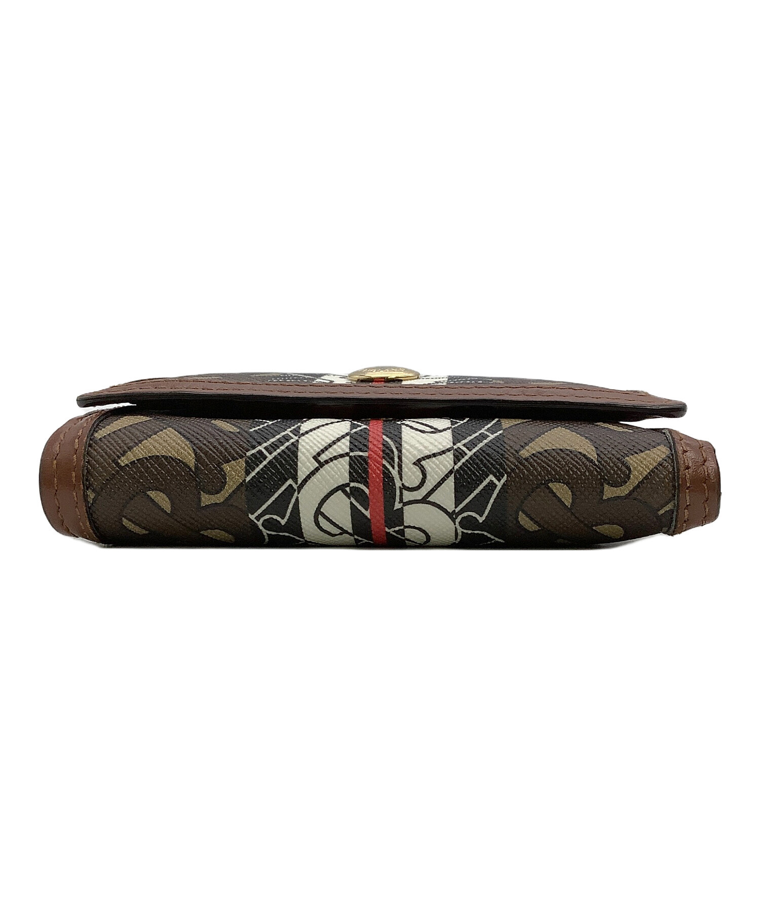 美品 BURBERRY 三つ折財布 中古・古着通販】BURBERRY (バーバリー) 3つ折り財布 8018829 ブラウン