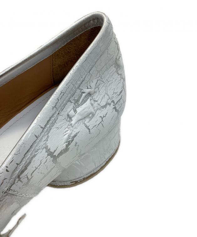 Maison Margiela タビバレエ　シルバー Tabi ballet shoe-足袋バレエシューズ-Maison Margiela（メゾン