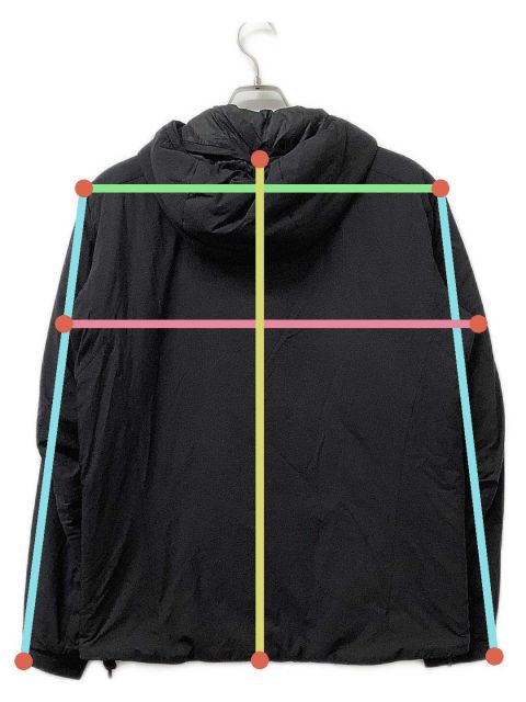 中古・古着通販】ARC'TERYX (アークテリクス) 中綿ジャケット ブラック