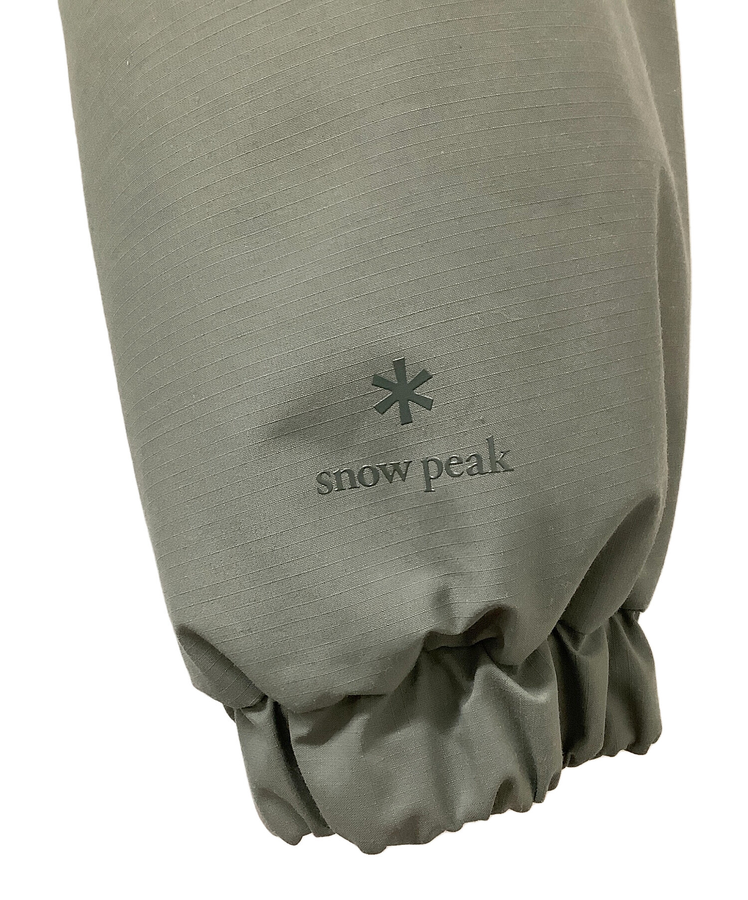 中古・古着通販】Snow peak (スノーピーク) ダウンジャケット オリーブ 