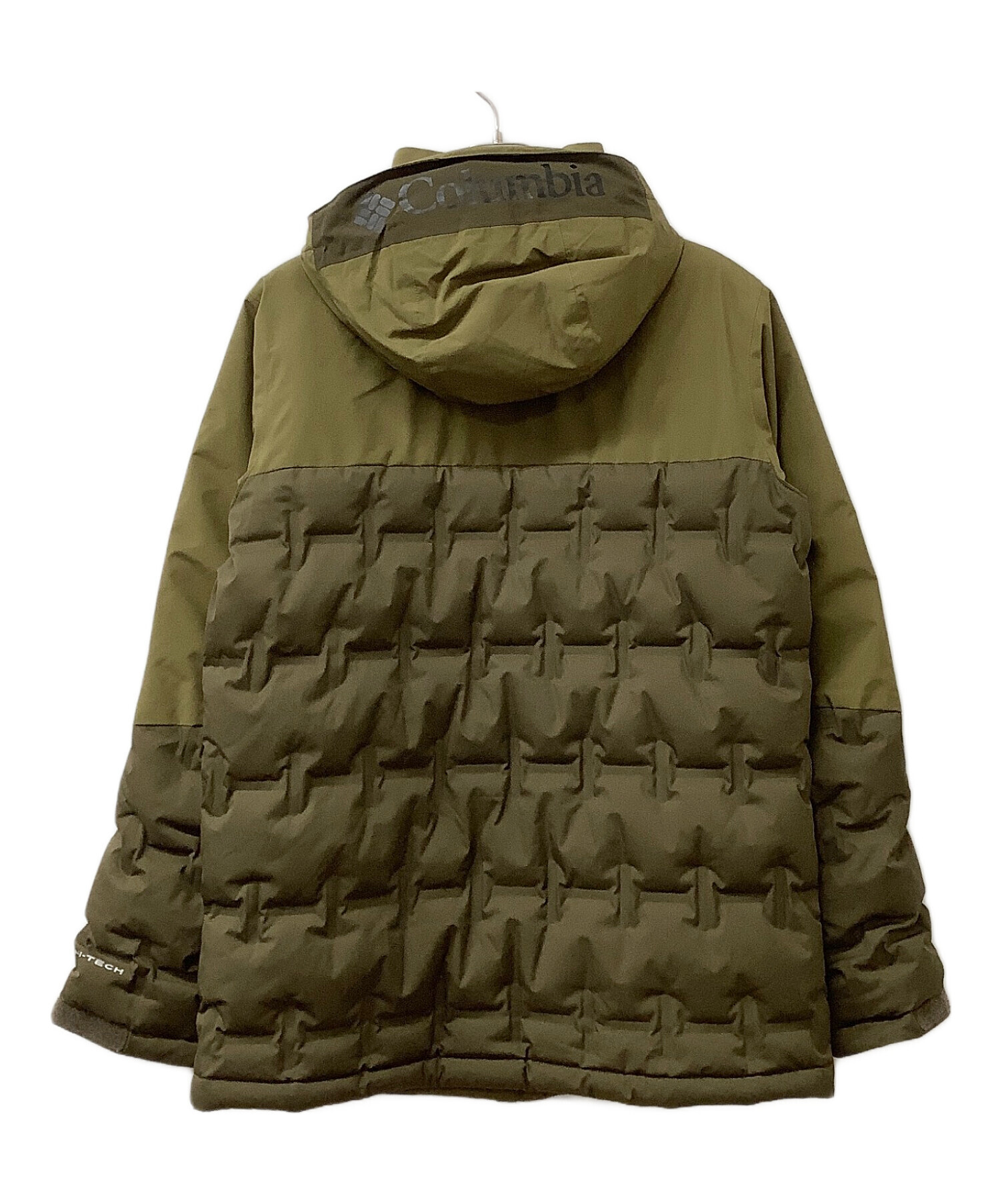 Columbia オリーブ ダウンジャケット 中古・古着通販】Columbia (コロンビア) ダウンジャケット オリーブ