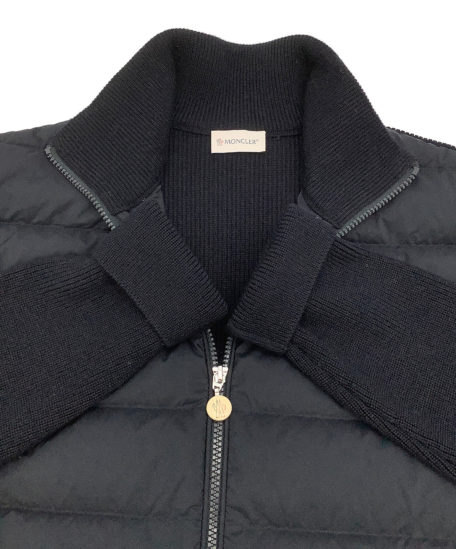 中古・古着通販】MONCLER (モンクレール) ダウンジャケット ネイビー